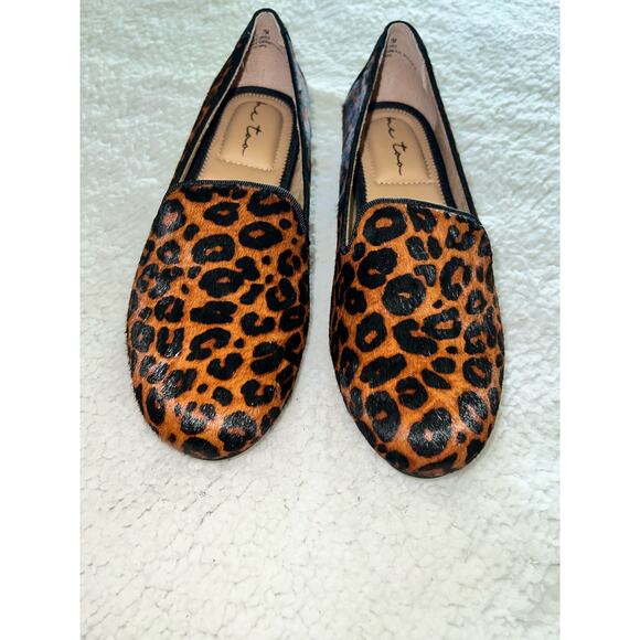 ME TOO Yale Leopard Print Genuine Fur Leather
Loafers flats - size 7 - Picture 11 of 13